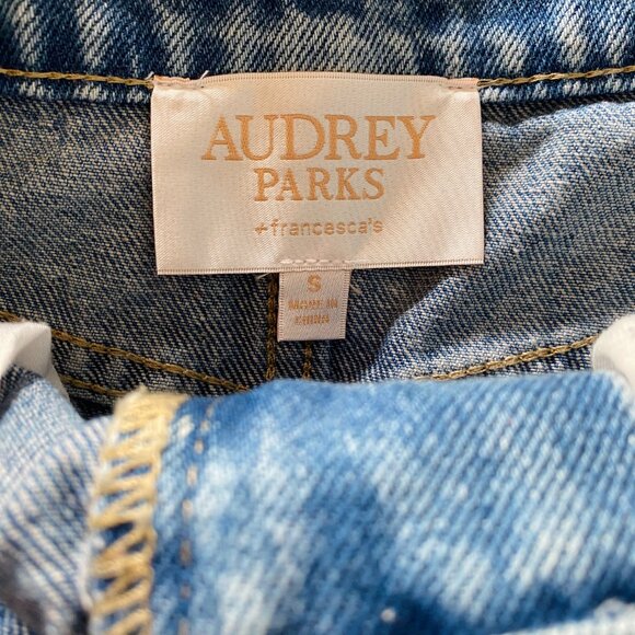 Tatiana Embroidered Denim Mini Skirt - Picture 5 of 5